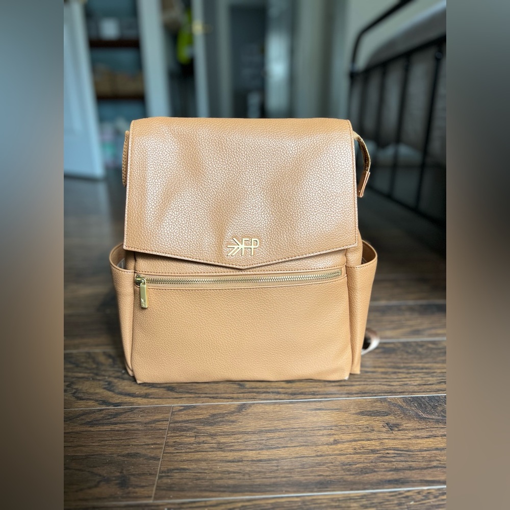 Freshly Picked Mini Classic Diaper Bag-Butterscotch